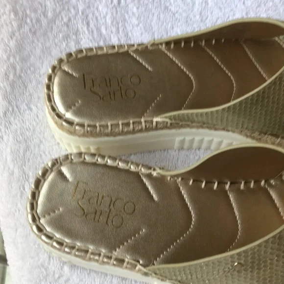 * LAST CHANCE**NWOT! Franco Sarto Platform / espadrille style sandals - Picture 4 of 9